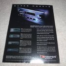 Nakamichi AV-8,DR-10 Tape,DVD-10,MB-10 CD, Ad from 1999