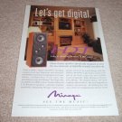 Mirage HDT Speaker Ad from 2000, beautiful!