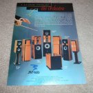 JM Labs Utopia, Grande,Mini, Sub, Mezzo Ad from 2000