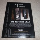 Thiel cs2.3 Speaker Ad from 1998