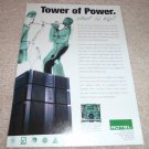 Rotel RB985,1090 Amplifier Ad from 1999