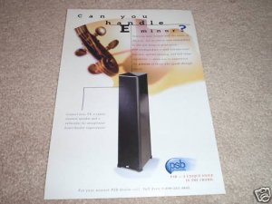 PSB Speakers Ad from 1997