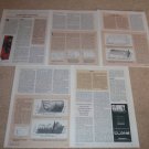 Paradigm Studio 100 Speaker Review, 5 pgs, 1997, Specs