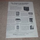 JansZen Z-900,Z-600,700,130,41 Speaker Ad, 1966, Rare!