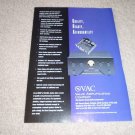 VAC Avatar Amp Ad from 1999, tubes! integrated amp