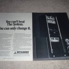 Mistsubishi, The System Ad, 1977, Speakers, Amps, Pre
