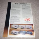 JVC KD-85,65,55,25,1770II,1636II,10 Cassette Ad 1978