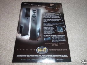 NHT VT2.4 Speaker Ad from 2000, HIGH-END!