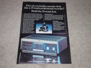 Revox B710 Cassette Ad, 1981, Color, Article, Beautiful