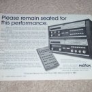Revox Ad,B251 Amplifier,B261 Tuner,1978,6"x8" NICE!