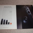 JBL L-series Speaker Ad from 1992, 2 pages, entire line