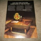 Altec Lansing Subwoofer AD from 1980,coffee table!