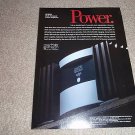 Mark Levinson No 333 Mono Amp Ad from 1996, Dual Mono