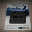 ADA Cinema Reference Pre-Amp Ad from 1999, MPA 501 amp