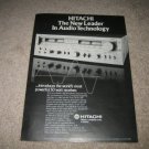 Hitachi SR 804 Receiver Ad from 1977