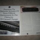Sony ES CDP-87ES AD from 1992, 2 page DSP Classic