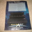 MFSL UltraAmp Ad from 1992,Rare! Mobile Fidelity AMP
