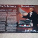 Pioneer ElitE C-90 Pre, M-90 Power Amp Ad,1987,Article