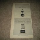 Bozak Speaker AD from 1960 6"x11"