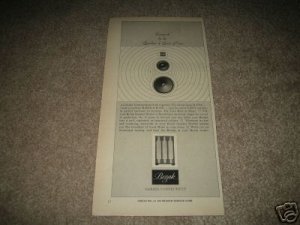 Bozak Speaker AD from 1960 6"x11"