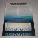 Sansui G-6000 DC Receiver Ad, 1978,specs, color