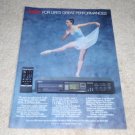 Akai CD-A70 Cd PLayer AD from 1986