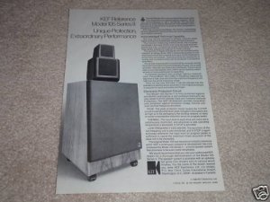 KEF Reference 105 II Speaker Ad,article,Amazing Ad!