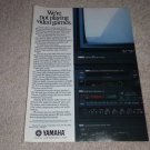 Yamaha YV-1000 VHS,YM-950 tv, R-9 Rec,SR-30 Ad 1985