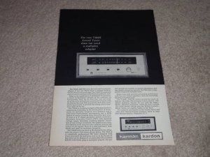 Harman Kardon T300x Tube Tuner Ad, 1962, Article
