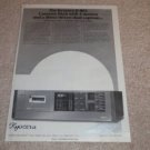 Kyocera D-801 Cassette Ad,1979, Article,Specs,RARE!