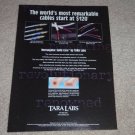 Tara Labs RSC-CD,Prime 500,1000 Ad, 1997, 1 pg, Article