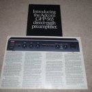 Adcom 6 pg Ad,GFP-565 preamp,Specs,Articles,Inside look