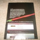 Nakamichi LX-5 Vintage Ad 1982 Cassette Deck