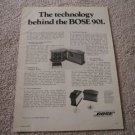 BOSE 901 Series I Speaker Ad from 1973