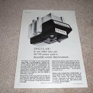 Shure V15 Type 2 Cartridge Ad from 1968,RARE!!
