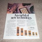 Infinity RS Series Speaker Ad from 1989,EMIT!