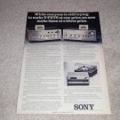 Sony V-FET Amps Ad,1975,color,Article,TA-4650,8650