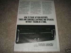 ADC Soundshaper Two Mk II Ad from 1978