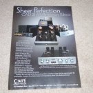 Cary CAD-211M Anniversary Edition Ad, 2005, Tube Amp Ad