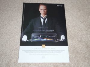 Sony CDP-c333es SACD Ad, 2000, 1 page, Article, RARE!