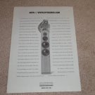 Dynaudio Contour 3.3 Speaker Ad, 1998, Article, RARE Ad