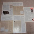 Krell FPB 600 Amplifier Review, Stereophile,1997, 8 pgs