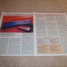 Nakamichi OMS-2a CD Review,1987,2 pgs, Full Test