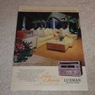 Luxman Ad,Burt Bacharach, T240,L430,K240 Amp, Cass,Tune