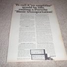 Sony TA-2000, TA-3200f Amplifier Ad from 1970