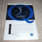 KEF Q-70 Uni-Q Speaker AD from 1996, Article, Nice Ad!