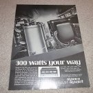 Dynaco Stereo 300,QSA-300 QUAD Amp Ad from 1976,amazing