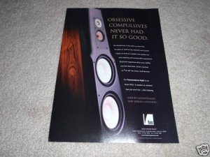 Hales Transcendence Eight Speaker Ad from 1998