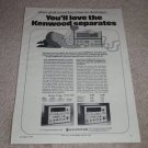 Kenwood KA-8006,6006 Amplifier,KT-8007,6007 Tun Ad 1974