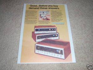 Pioneer Receiver Ad,SX-949,747,646, QUAD LIVES!